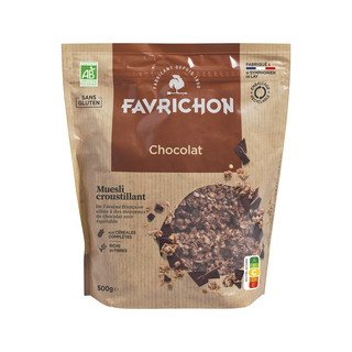 Favrichon Crunchy-Müsli Schokolade, EU Bio 500g