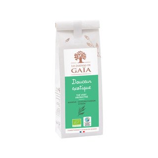 Les Jardins de Gaïa Mambo Mango, Grüntee, EU Bio/FLO-Fairtrade 100g
