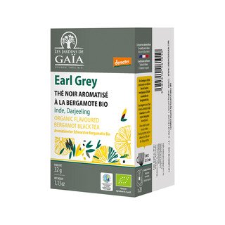 Les Jardins de Gaïa Earl Grey, Schwarztee, Demeter/Fairer Handel 2kg