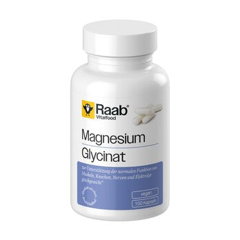 RAAB VITALFOOD Magnesiumglycinat Kapseln 100Stk