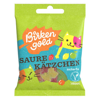 BIRKENGOLD Saure Kätzchen ohne Gelatine konventionnel 50g