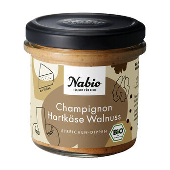 NABIO Champignon Käse Walnuss Aufstrich 135g
