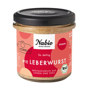 NABIO Aufstrich wie Leberwurst 135g