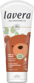 LAVERA Baby&Kinder Waschlotion&Shampoo 200ml