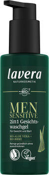 LAVERA Men sensitiv 2in1 Gesichtswaschgel 150ml