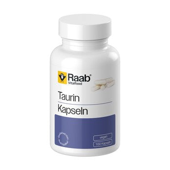 RAAB VITALFOOD Taurin Kapseln konv. 100Stk