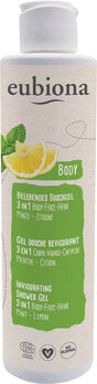 EUBIONA Belebendes Duschgel 3in1 Minze-Zitrone 200ml