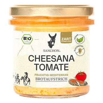 SANCHON Brotaufstrich Cheesana Tomate 135g