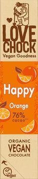 LOVECHOCK Riegel Happy Orange 79% Kakao 40g