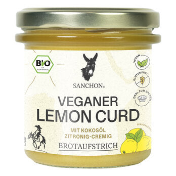 SANCHON Veganer Lemon Curd Fruchtaufstrich 160g