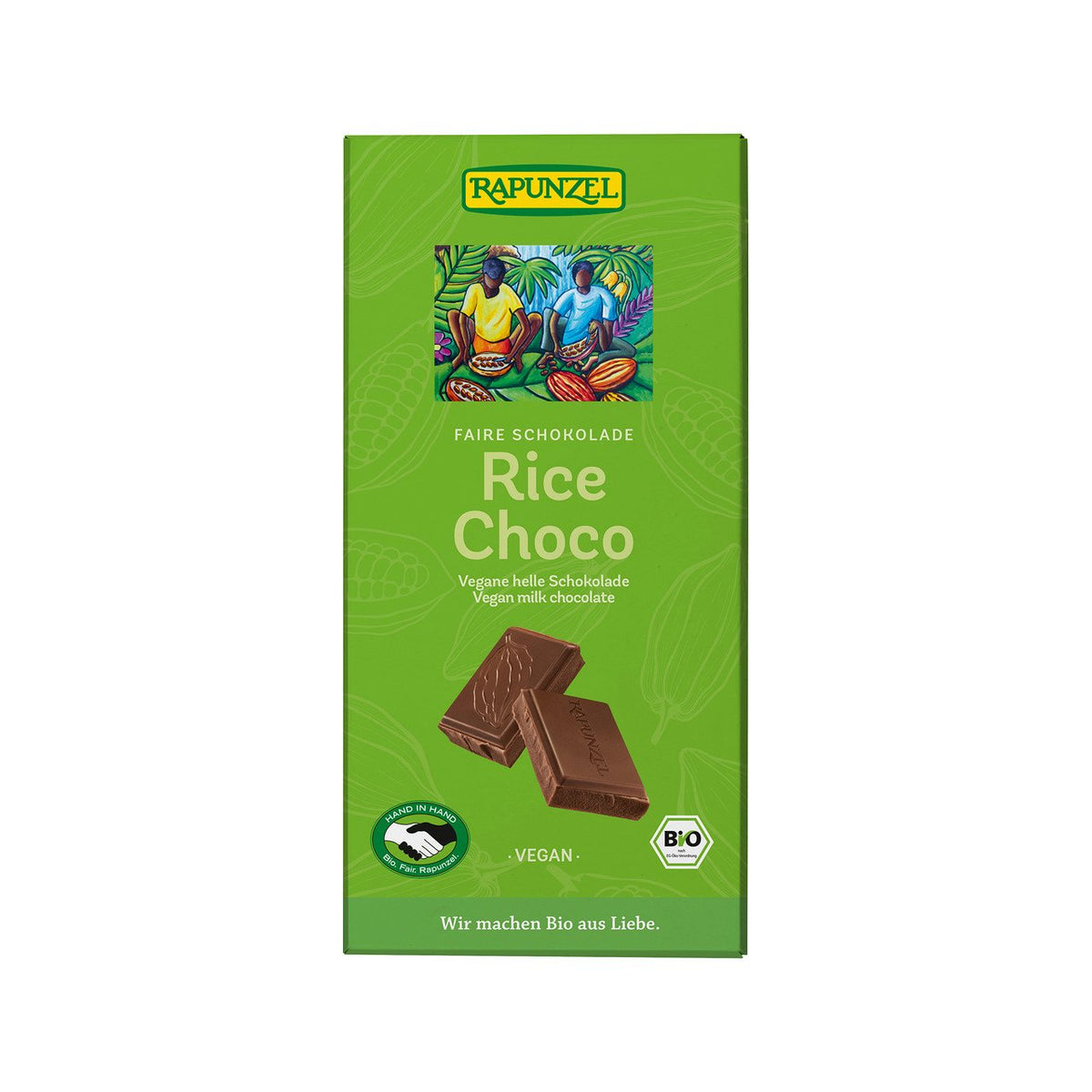Rapunzel Rice Choco, HiH, EU Bio / Fairer Handel Tafel 100 g