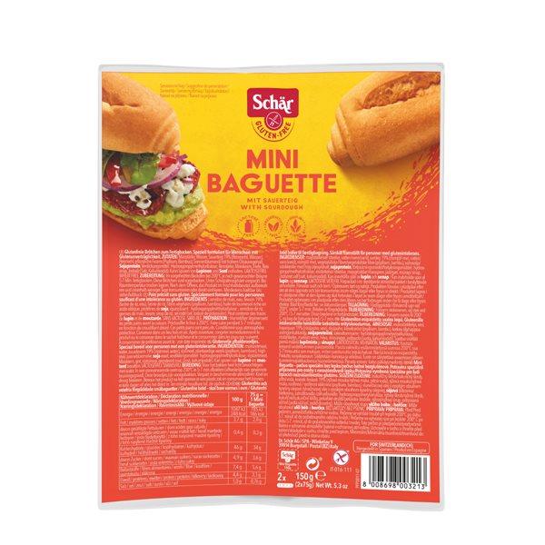 SCHÄR Mini-Baguette glutenfrei 2 x 75 g