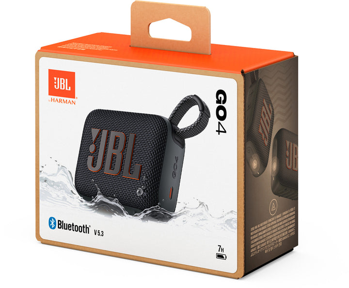 JBL Go 4 Bluetooth Speaker - Black
