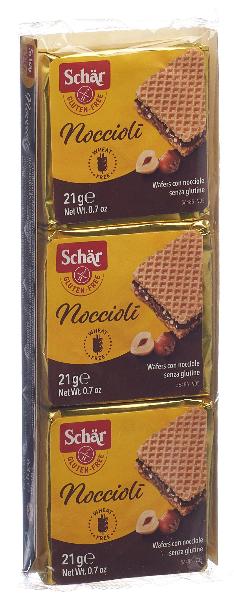 SCHÄR Noccioli Snack 3er Pack glutenfrei 63 g