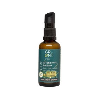 GRN-GRÜN After Shave Balm GENTLEMEN'S -Hanf & Hopfen, BDIH Organic 50g