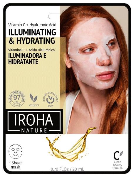 IROHA Tissue Mask Vit C/Hyalur