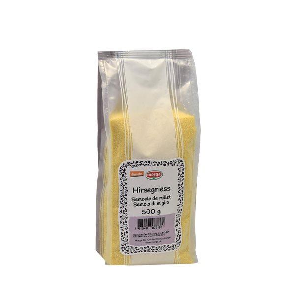 MORGA Hirsegriess Bio Demeter Btl 500 g