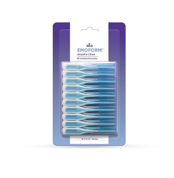 EMOFORM Brush'n Clean Familienpackung 80 Stk