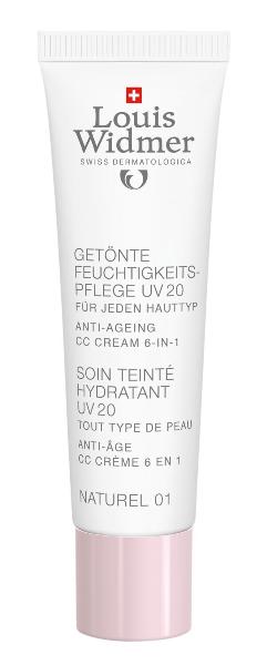 WIDMER getönte Feuchtigkeitspflege 01 UV20 o Parf