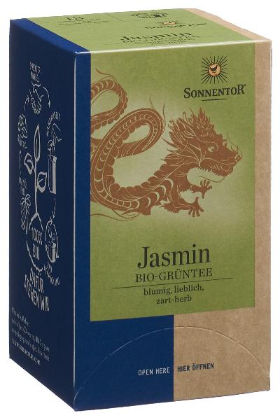 DrogerieMarkt24 - DrogerieMarkt24 SONNENTOR Grüntee Jasmin Beutel 18 Stück - DrogerieMarkt24