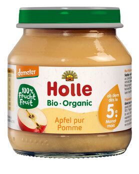 HOLLE Gläschen Apfel pur demeter ab 5. Monat 125g