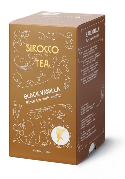 SIROCCO Teebeutel Black Vanilla 20 Stk