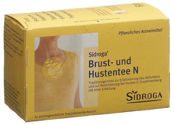 SIDROGA Brust- und Hustentee N 20 Btl 2 g