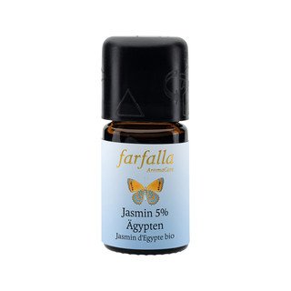 farfalla Äth. Öl Jasmin Ägypten 5% bio, ohne Zertifizierung 5kg