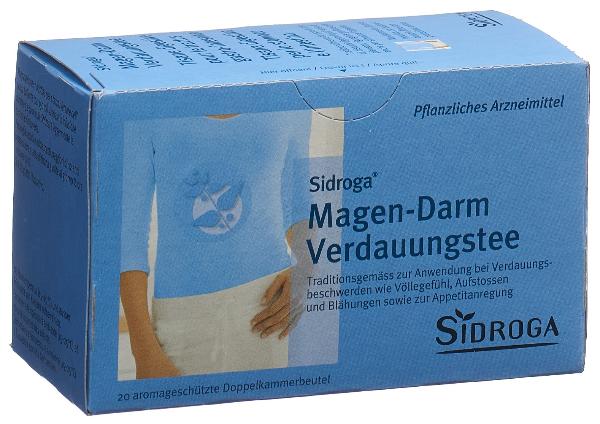 DrogerieMarkt24 - DrogerieMarkt24 SIDROGA Magen-Darm-Verdauungstee 20 Btl 1.5 g - DrogerieMarkt24