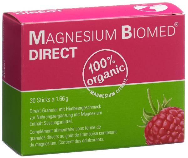 DrogerieMarkt24 - DrogerieMarkt24 MAGNESIUM BIOMED direct Granulat Sticks 30 Stück - DrogerieMarkt24
