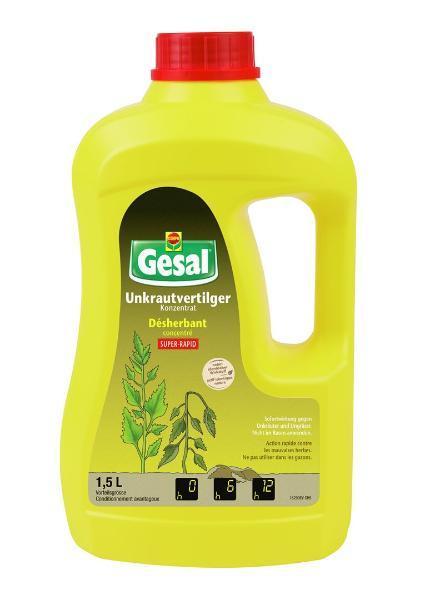 GESAL Unkrautvertilger Konz Super-Rapid 1500 ml
