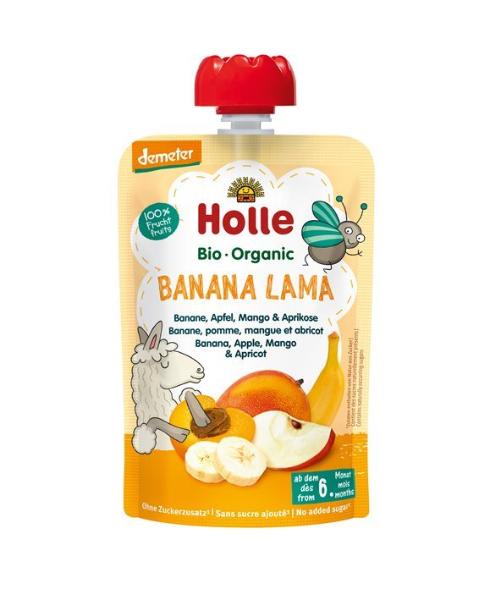 HOLLE Pouchy Banana Lama 100 g