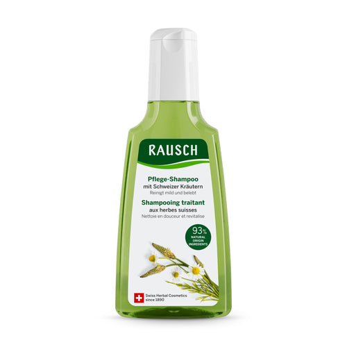 RAUSCH Pflege-Shampoo mit Schweizer Kräutern 3 Packungen à 200 ml