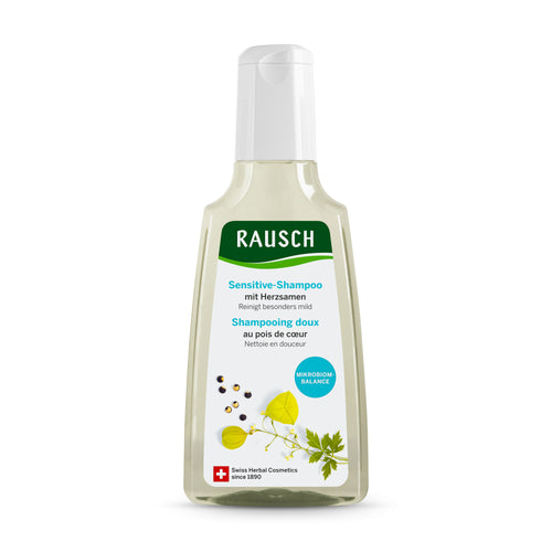 RAUSCH Sensitive-Shampoo mit Herzsamen 3 Packungen à 200 ml