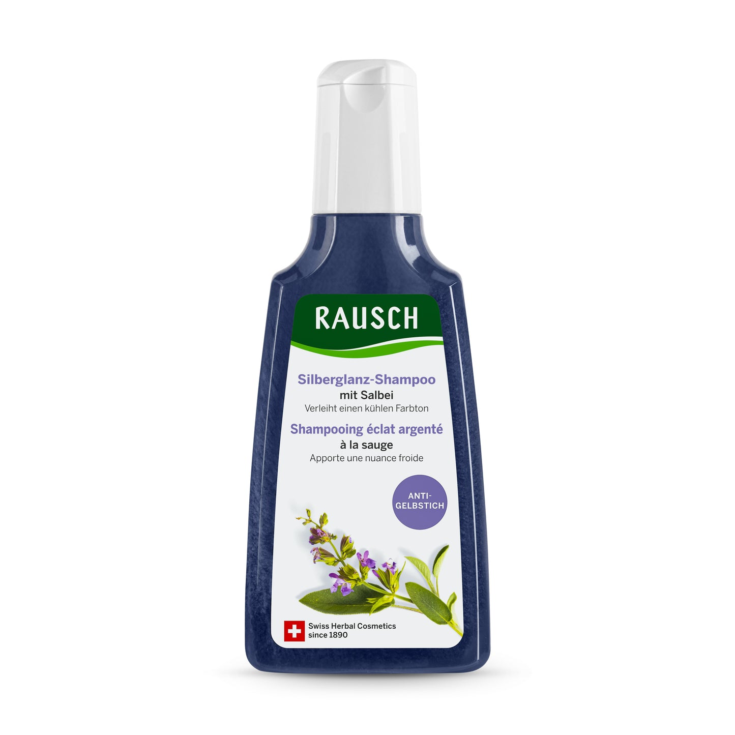 RAUSCH Silberglanz-Shampoo mit Salbei 3 Packungen à 200 ml