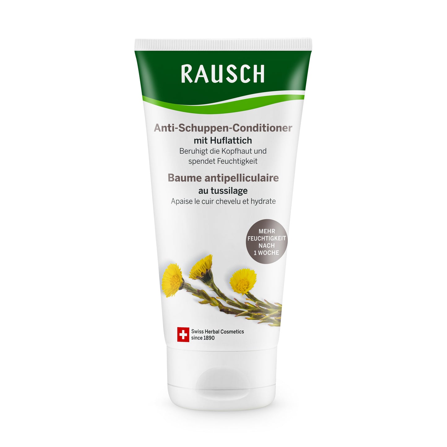 RAUSCH Anti-Schuppen-Conditioner mit Huflattich 3 Packungen à 150 ml
