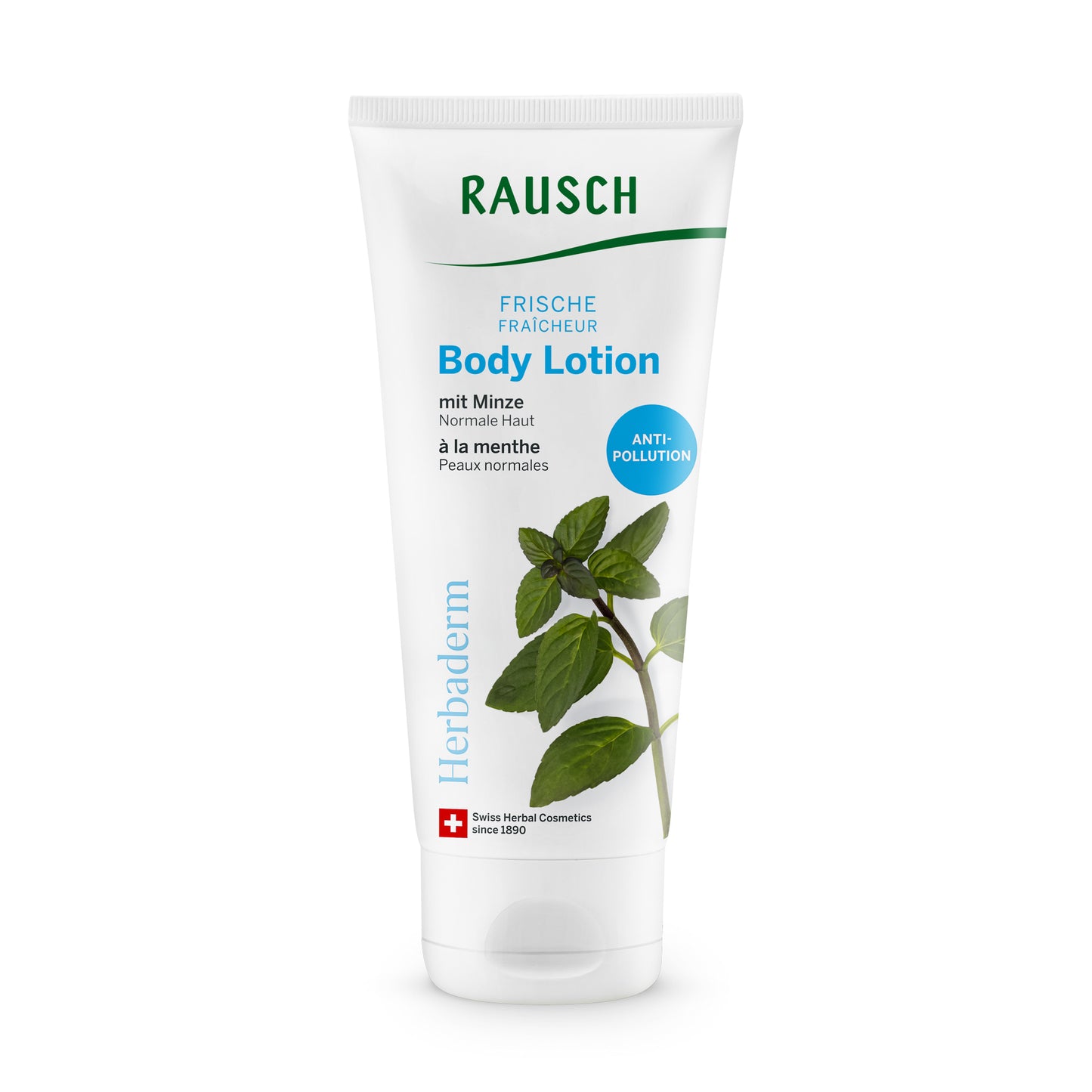 RAUSCH Frische Body Lotion mit Minze Tb 200 ml