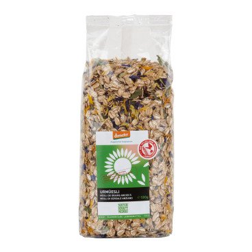 NaturKraftWerke Urmüesli mit Blättern und Blüten, Demeter Beutel 500 g