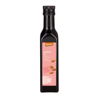 NaturKraftWerke Mandelöl nativ, Demeter Flasche 250 ml/Glas Einweg