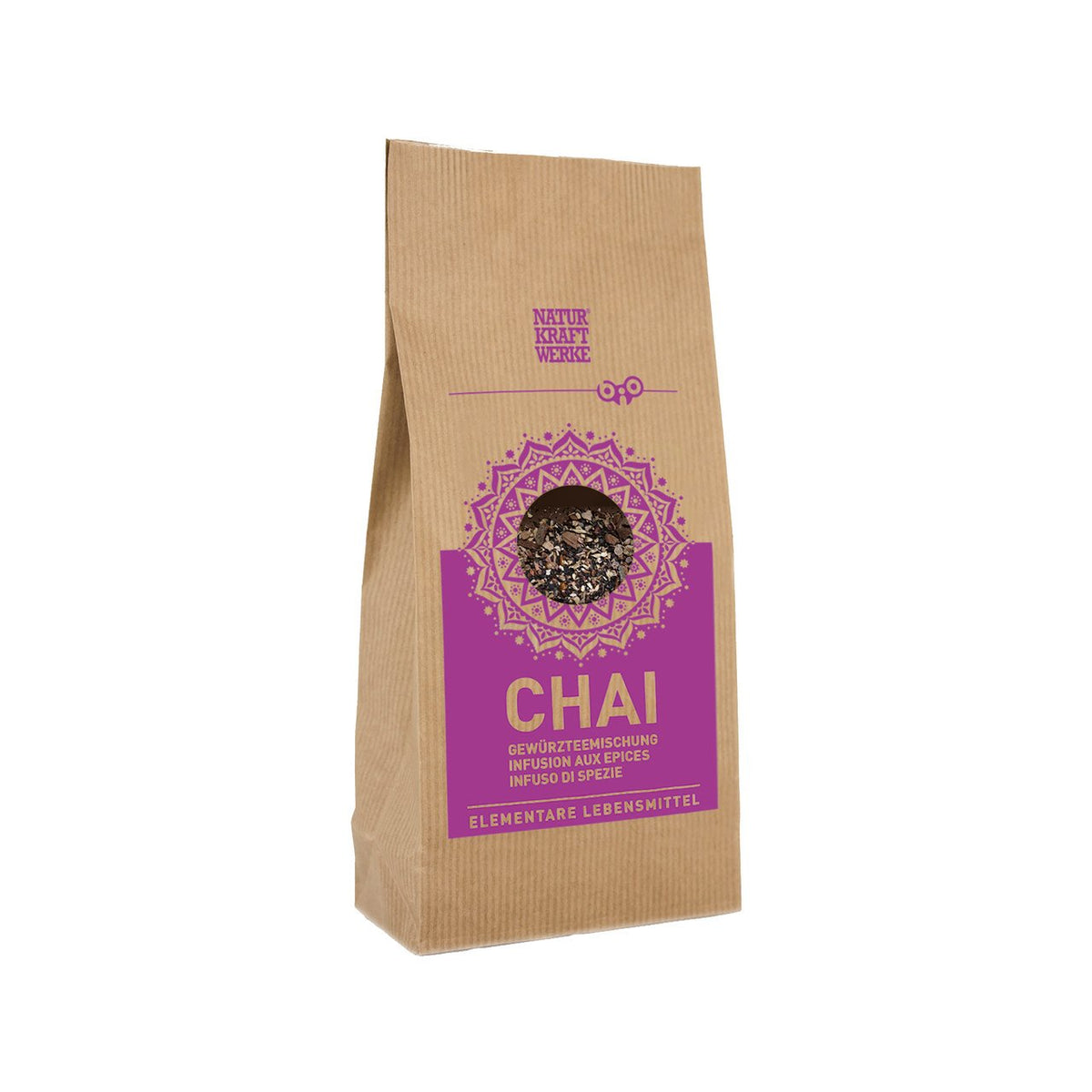 NaturKraftWerke Chai-Tee, Gewürztee, EU Bio Beutel 150 g
