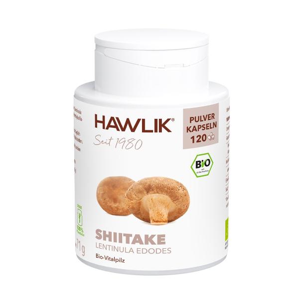 HAWLIK Shiitake Pulverkapseln 120 Stk