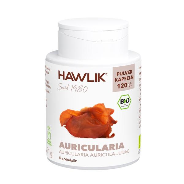 HAWLIK Auricularia Pulverkapseln 120 Stk