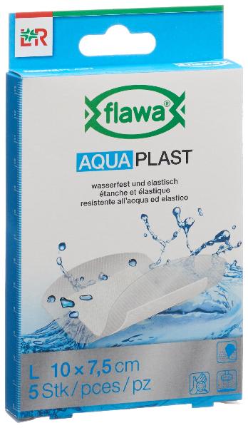 DrogerieMarkt24 - DrogerieMarkt24 FLAWA Aqua Pl Pflasterstri 7.5x10cm wasserf 5 Stk - DrogerieMarkt24