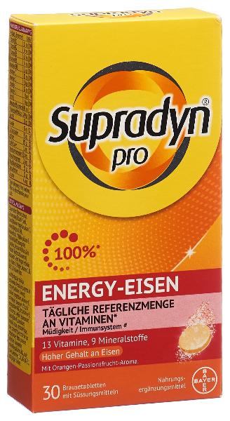 DrogerieMarkt24 - DrogerieMarkt24 SUPRADYN energy eisen Brausetabl 30 Stk - DrogerieMarkt24