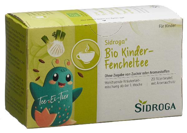 SIDROGA Bio Kinder Fencheltee 20 Stk