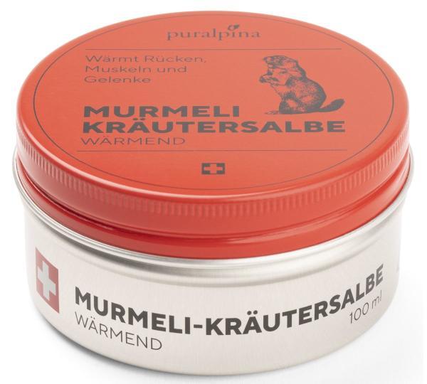 PURALPINA Murmeli-Kräutersalbe wärmend 100 ml