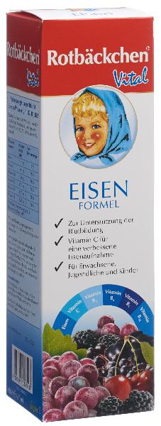 RABENHORST Rotbäckchen Vital Eisen Formel 450 ml