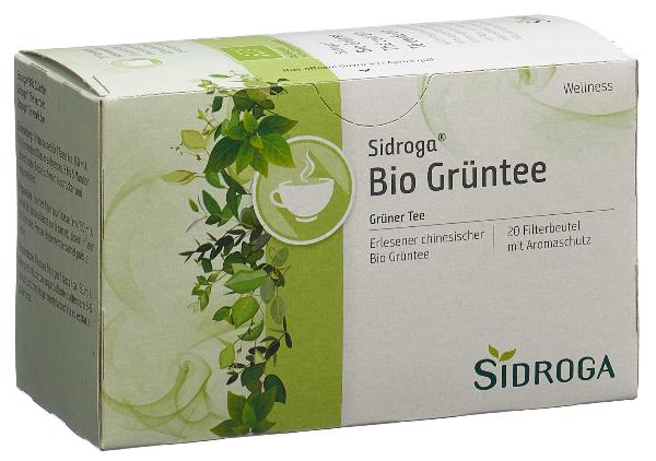 SIDROGA Bio Grüntee Btl 20 Stk