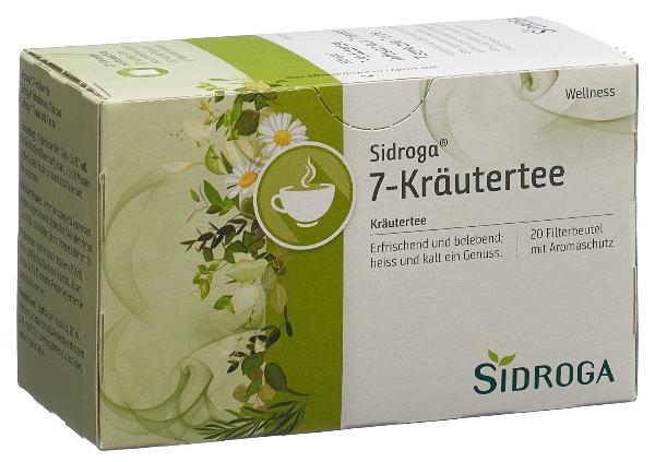 DrogerieMarkt24 - DrogerieMarkt24 SIDROGA 7-Kräuter Btl 20 Stk - DrogerieMarkt24