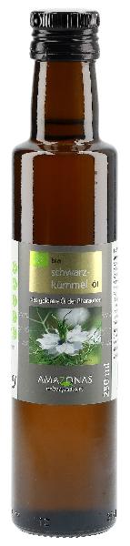 AMAZONAS schwarzkümmelöl 100 % Bio Ägypten 250 ml
